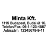 Kép 2/8 - Bélyegző, bónos, TRODAT "Printy 4911", piros ház, fekete párnával