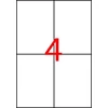 Kép 1/8 - Etikett, univerzális, 105x148 mm, eltávolítható, APLI, 400 etikett/csomag