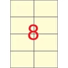 Kép 1/8 - Etikett, 97x67,7 mm, színes, APLI, krémszínű, 160 etikett/csomag