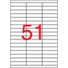Kép 1/8 - Etikett, univerzális, 70x16,9 mm, APLI, 5100 etikett/csomag