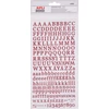 Kép 1/8 - Matrica, ABC, csillogó, APLI, piros