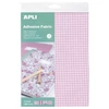 Kép 1/8 - Textil lap, öntapadós, 210×297 mm, APLI, 4 különböző minta