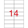 Kép 1/8 - Etikett, univerzális, 105x42,4 mm, APLI, 7000 etikett/csomag