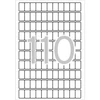 Kép 1/8 - Etikett, 12x18 mm, kerekített sarkú, A5 hordozón, APLI, 1650 etikett/csomag