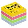 Kép 1/8 - Öntapadó jegyzettömb, 51x51 mm, 400 lap, bliszteres, 3M POSTIT, ultra színek