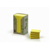 Kép 1/8 - Öntapadó jegyzettömb, 38x51 mm, 24x100 lap, környezetbarát, 3M POSTIT, sárga