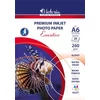 Kép 1/8 - Fotópapír, tintasugaras, A6, 260 g, magasfényű, VICTORIA "Executive"