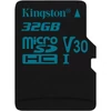 Kép 2/8 - Memóriakártya, microSDHC, 32GB, CL10/U3, 90/45 MB/s, KINGSTON "Canvas Go"