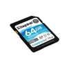 Kép 2/8 - Memóriakártya, SDXC, 64GB, C10/UHS-I/U3/V30/A2, KINGSTON "Canvas Go! Plus"
