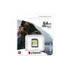 Kép 1/8 - Memóriakártya, SDXC, 64 GB, CL10/U1, KINGSTON "Canvas Select Plus"