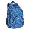 Kép 2/8 - Hátizsák, 2in1, notebook tartóval és audió csatlakozóval, PULSE "Teens Blue Path", kék