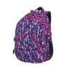 Kép 1/8 - Hátizsák, 2in1, notebook tartóval és audió csatlakozóval, PULSE "Teens Purple Collision", lila
