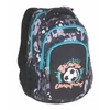 Kép 1/8 - Hátizsák, PULSE "Teens Black Football", szürke-kék