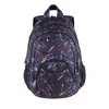 Kép 1/8 - Hátizsák, 2in1, notebook tartóval és audió csatlakozóval, PULSE "Teens Violet Spark", lila