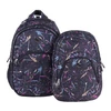 Kép 4/8 - Hátizsák, 2in1, notebook tartóval és audió csatlakozóval, PULSE "Teens Violet Spark", lila