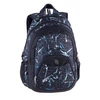 Kép 2/8 - Hátizsák, 2in1, notebook tartóval és audió csatlakozóval, PULSE "Teens Blue Spark", kék