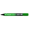 Kép 2/8 - Alkoholos marker, 1 mm, kúpos, PILOT "Permanent Marker 100", zöld