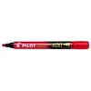 Kép 2/8 - Alkoholos marker, 1,5-4 mm, vágott, PILOT "Permanent Marker 400", piros