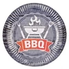 Kép 1/8 - Tányér, 23 cm, "BBQ"