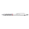 Kép 1/8 - Golyóstoll, 0,8 mm, nyomógombos, fehér tolltest, ROTRING "Tikky III", kék