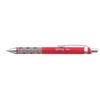 Kép 1/8 - Golyóstoll, 0,8 mm, nyomógombos, piros tolltest, ROTRING "Tikky III", kék