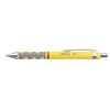 Kép 1/8 - Golyóstoll, 0,8 mm, nyomógombos, sárga tolltest, ROTRING "Tikky III", kék