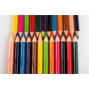 Kép 5/8 - Színes ceruza készlet, hatszögletű,  NEBULO, 12 különböző szín