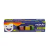 Kép 1/8 - Tempera készlet, tégelyes, 25 ml, NEBULO, 6 különböző szín