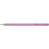 Kép 1/8 - Grafitceruza, B, háromszögletű, FABER-CASTELL "Sparkle Pearl", gyöngyházfényű pink
