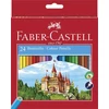 Kép 1/8 - Színes ceruza készlet, hatszögletű, FABER-CASTELL "Classic", 24 különböző szín