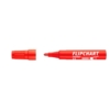 Kép 1/8 - Flipchart marker, 1-3 mm, kúpos, ICO "Artip 11", piros
