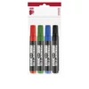 Kép 1/8 - Alkoholos marker készlet, 1-4 mm, vágott, ICO "Permanent 12 XXL", 4 különböző szín