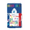 Kép 1/8 - Színes ceruza készlet, háromszögletű, STAEDTLER "Ergo Soft" 12+12 szín