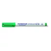 Kép 1/8 - Táblamarker, 1 mm, M, kúpos, STAEDTLER "Lumocolor 301", zöld