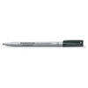 Kép 1/8 - Alkoholmentes marker, OHP, 1-2,5 mm, STAEDTLER "Lumocolor 312 B", fekete