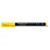 Kép 1/8 - Alkoholos marker, OHP, 1-2,5 mm, STAEDTLER "Lumocolor 314 B", sárga