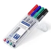 Kép 1/8 - Alkoholmentes marker készlet, OHP, 0,6 mm, STAEDTLER "Lumocolor 316 F", 4 különböző szín