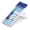Kép 2/8 - Rostirón készlet, 1 mm, STAEDTLER "Triplus Ocean", 6 óceán szín