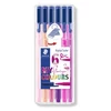 Kép 1/8 - Rostirón készlet, 1 mm, STAEDTLER "Triplus Flamingo", 6 flamingo szín