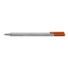Kép 1/8 - Tűfilc, 0,3 mm, STAEDTLER "Triplus", vörösesbarna