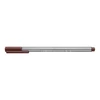 Kép 1/8 - Tűfilc, 0,3 mm, STAEDTLER "Triplus",  csokoládé barna