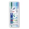Kép 1/8 - Tűfilc készlet, 0,3 mm, STAEDTLER "Triplus Ocean", 6 óceán szín