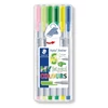 Kép 1/8 - Tűfilc készlet, 0,3 mm, STAEDTLER "Triplus Botanical", 6 különböző szín