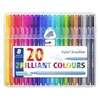 Kép 1/8 - Tűfilc készlet, 0,8 mm, STAEDTLER "Triplus Box", 20 különböző szín