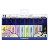 Kép 1/8 - Szövegkiemelő készlet, 1-5 mm, STAEDTLER "Textsurfer Classic Pastel", 10 különböző szín