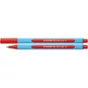 Kép 1/8 - Golyóstoll, 0,5 mm, kupakos, SCHNEIDER "Slider Edge M", piros