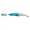 Kép 2/8 - Rollertoll, 0,5 mm, jobbkezes, metál/neonkék tolltest, STABILO "EasyOriginal Start", kék