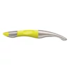 Kép 1/8 - Rollertoll, 0,5 mm, jobbkezes, metál/neonsárga tolltest, STABILO "EasyOriginal Start", kék