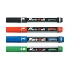 Kép 1/8 - Alkoholos marker, 1,5-2,5 mm, kúpos, STABILO "Mark-4-all", piros