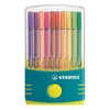Kép 1/8 - Rostirón készlet, 1 mm, műanyag türkiz tok, STABILO "Pen 68 ColorParade", 20 különböző szín